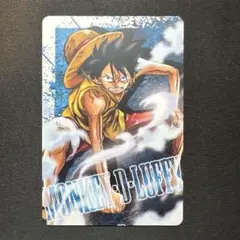 激レア ONE PIECE ルフィ メモリアルログカード キャラメル