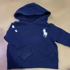 Polo by Ralph Lauren ネイビー フード付きトレーナー 3T