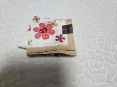 CELINE 花柄 ハンカチピンク