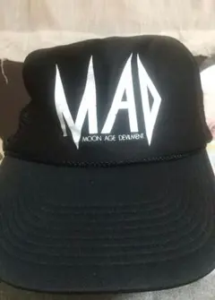 洗濯済み！！MOON AGE DEVILMENT MAD メッシュキャップ 黒夢のサムネイル