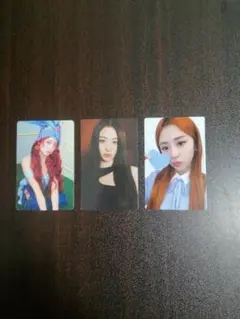 LE SSERAFIM ユンジン 公式トレカ 3枚 まとめ売り
