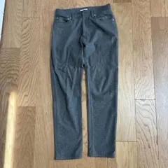 グレー ヘリンボーン スリムフィットパンツのサムネイル