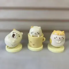 すみっコぐらしチョコエッグ　ねこ3個