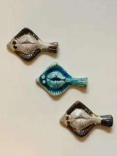 箸置き　ヒラメ　3個セット
