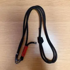 Topologie トポロジー 6.0mm Rope 【ストラップ単体】 黒