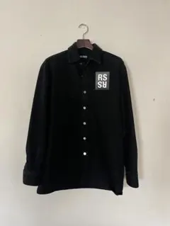 RAF SIMONS ブラックシャツ RSRロゴ RAF SIMONS ブラックシャツ RSRロゴ - メルカリ