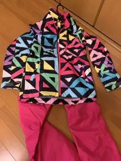 カラフル スノーボードウェアセット 女性用