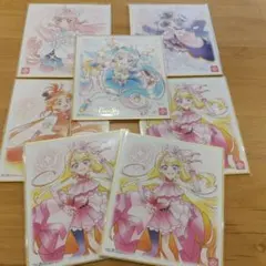 プリキュア 色紙アート7 ７枚セット 【ひろがるスカイプリキュア】