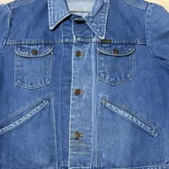 70s Wrangler 124mj デニムジャケット 黒タグ ヴィンテージのサムネイル