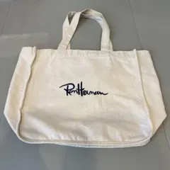 【即時発送】Ron Herman ロンハーマン キャンバストートバッグ ホワイトのサムネイル