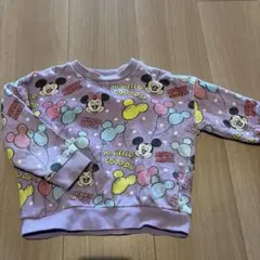 Disney ミッキー・ミニー トレーナー 90サイズ