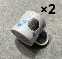 STARBUCKS SAKURA2026マグメダルエアリーブルー355ml 2個