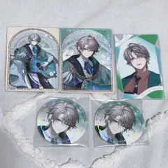 にじさんじ　甲斐田晴　art 缶バッジ　カード