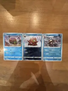 ポケモンカード ウリムー イノムー マンムー 進化ライン 3枚セット ミラー
