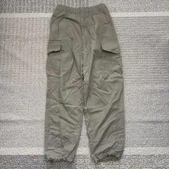 UNIQLO U ワイドフィットパラシュートカーゴパンツ ベージュ XS