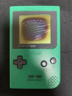 GAME BOY pocket グリーン　ジャンク品