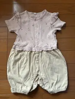 半袖　ロンパース　80cm 女の子