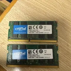 crucial DDR4 32GB メモリー W4N2668CM-16G - メルカリ
