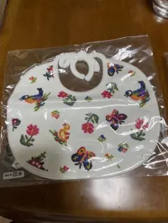 FEILER花と蝶の刺繍 スタイ・よだれかけ