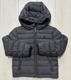 Polo Ralph Lauren フード付きダウン グレー 5（115）