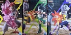 HUNTER×HUNTERフィギュア3体ゴン　キルア　ヒソカ　グリードアイランド