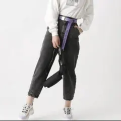 レピピテーパードデニムSサイズ