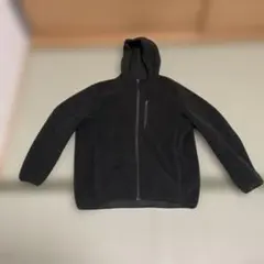 ユニクロ　防風ボア フリース パーカー　モスグリーン　XL