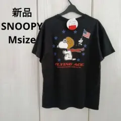 新品☆PEANUTS スヌーピー コットンTシャツ Mサイズ