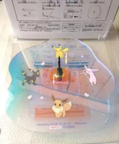 ポケモン　アクリル時計　非売品　ピカチュウ　イーブイ