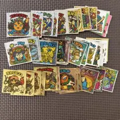 ビックリマンシール　ヘッド大量50枚セット【傷あり】