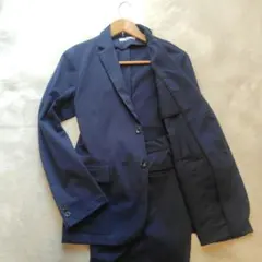 ジャーナルスタンダードレリュームセットアップ スーツ 洗える ネイビー　M　伸縮