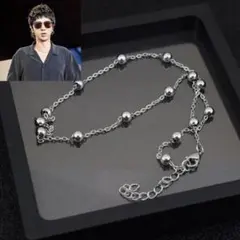 パールネックレス メンズ レディース ヒップホップ 韓国 ストリート rn068