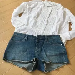 ☆新品☆ロキシーデニムショーパン