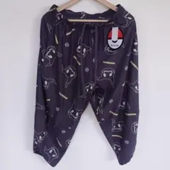 しまむら ミミッキュ 総柄 ルームパンツ アラジンパンツ ステテコ