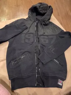 Polo RL フード付きパーカー 黒　ユニセックス