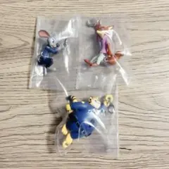 ズートピア2 ゆらゆらつながるマスコット 3点セット
