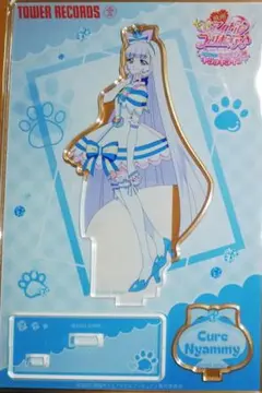 タワレコカフェ限定　わんだふるぷりきゅあ　キュアニャミー　アクリルスタンド