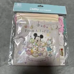 ディズニーシー　ダッフィーフレンズ　きんちゃく2枚