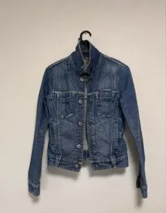 【美品】YANUK ヤヌーク デニムジャケット Gジャン XS 濃紺 USA製