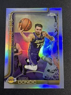 Luka Doncic 2025 Topps Chrome リフラクター