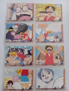 アマダ ONE PIECE カードシール 8枚セット