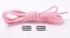 シューレース 靴紐 結ばない ゴム 丸紐 子供用 たった3秒 瞬間着脱 サクラ