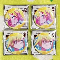 BanGDream!ホログラムBIG缶バッジ夢限大みゅーたいぷ仲町あられGIGO