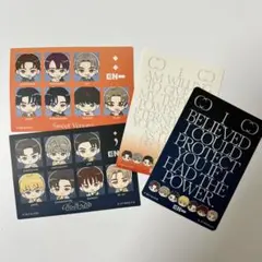 ENHYPEN モバイルステッカー　４枚セット