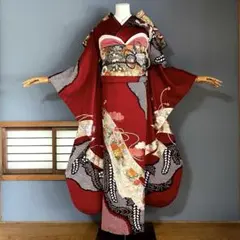 振袖フルセット 高身長 手描き友禅 成人式振袖 振袖 裄丈69➕サイズ 白