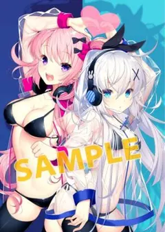 新品未開封 タペストリー 真愛の百合は赤く染まる るび様 コラボカフェ