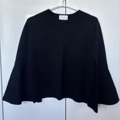 UNITED ARROWS 春ニットトップス フレア袖