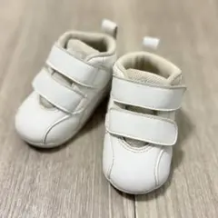 美品 asics キッズスニーカー 12.5cm 白 ベビー靴 使用少なめ