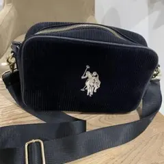 (3/31までお値下げ)POLO コーデュロイ ショルダーバッグ