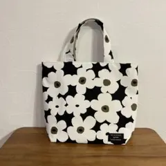 トートバッグ ハンドメイド 花柄 帆布